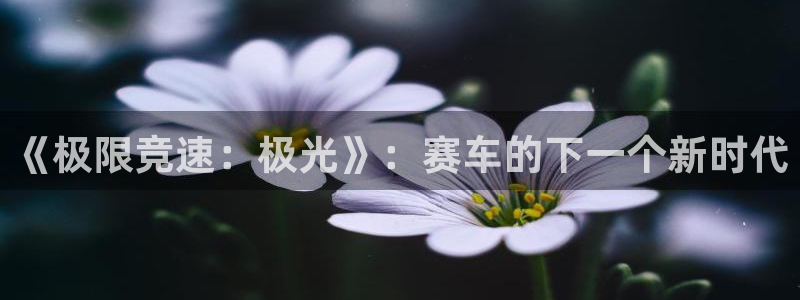 皇冠678体育：《极限竞速：极光》：赛车的下一个新时代